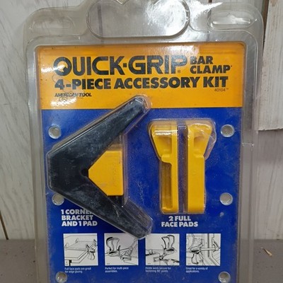  NEW Quick Grip 4-Piece Accessory Kit Bar Clamp 40104