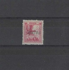 FIUME Yvert  n° 3 neuf avec charnière - Surcharge renversée