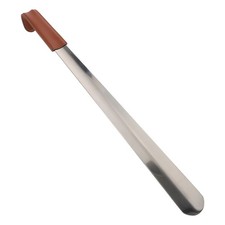 Non-bending Stainless Steel Shoehorn Shoes Lift Tool Portable Long Handle