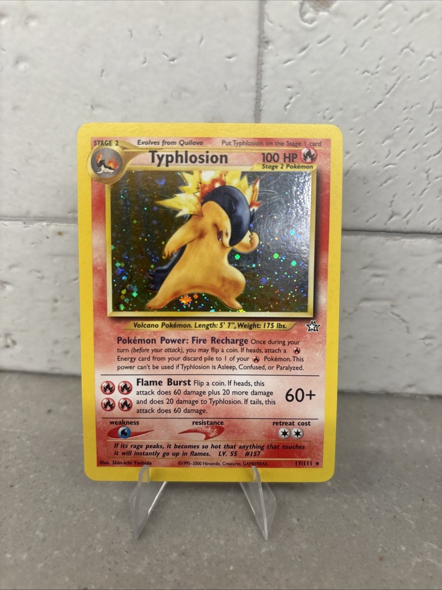 Pokemon Typhlosion Neo Genesis Holo 17/111 Rare | eBay