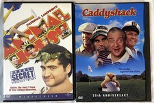 2 DVDs Caddyshack 20th Anniversary / Animal House Double Secret Probation