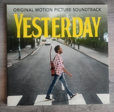 Yesterday Movie Soundtrack 2LP Blue Vinyl Walmart Exclusive Beatles Covers