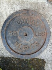 TWO, SINGLE  VULCAN WEIGHTS 