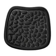 Car Seat Cover, Breathable Comfort Auto Seat Cushion Pad, Four Seasons Black