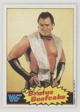 1985 Topps WWF Brutus The Barber Beefcake #10 8sr