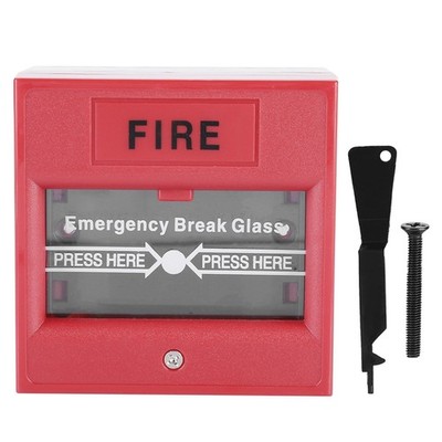 Emergency Exit Fire Alarm Button Release Security Glass Break Alarm Switch SAL