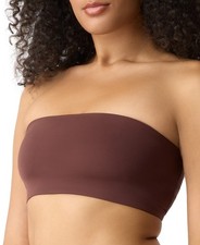 GAP GapBody Super Stretch Bandeau Bralette GPW01354 Dark Brown NWT Size:M