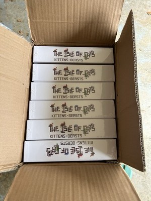 Case Of Six (6) The Isle of Cats Expansion- Kittens And Beasts New / Sealed.