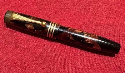 Vintage Parker Duofold Vest Pocket Fountain Pen - Burgundy