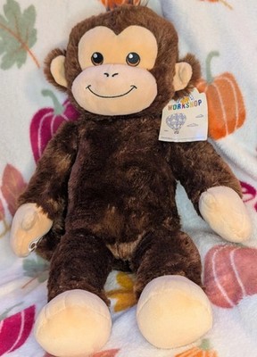    Build A Bear Smiley Affe - Neu mit Etikett Plüschtier