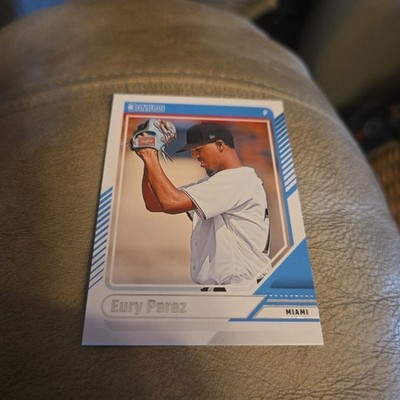 2024 Donruss Optic Base #19 Eury Perez  - Miami Marlins