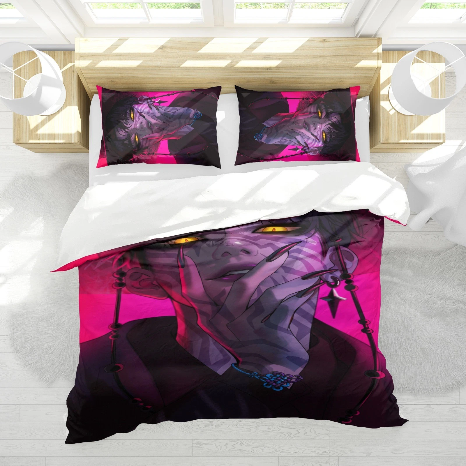 K-POP Hunters Duvet Cover Bedding Set 3 Pieces All Season Soft Kids Gift