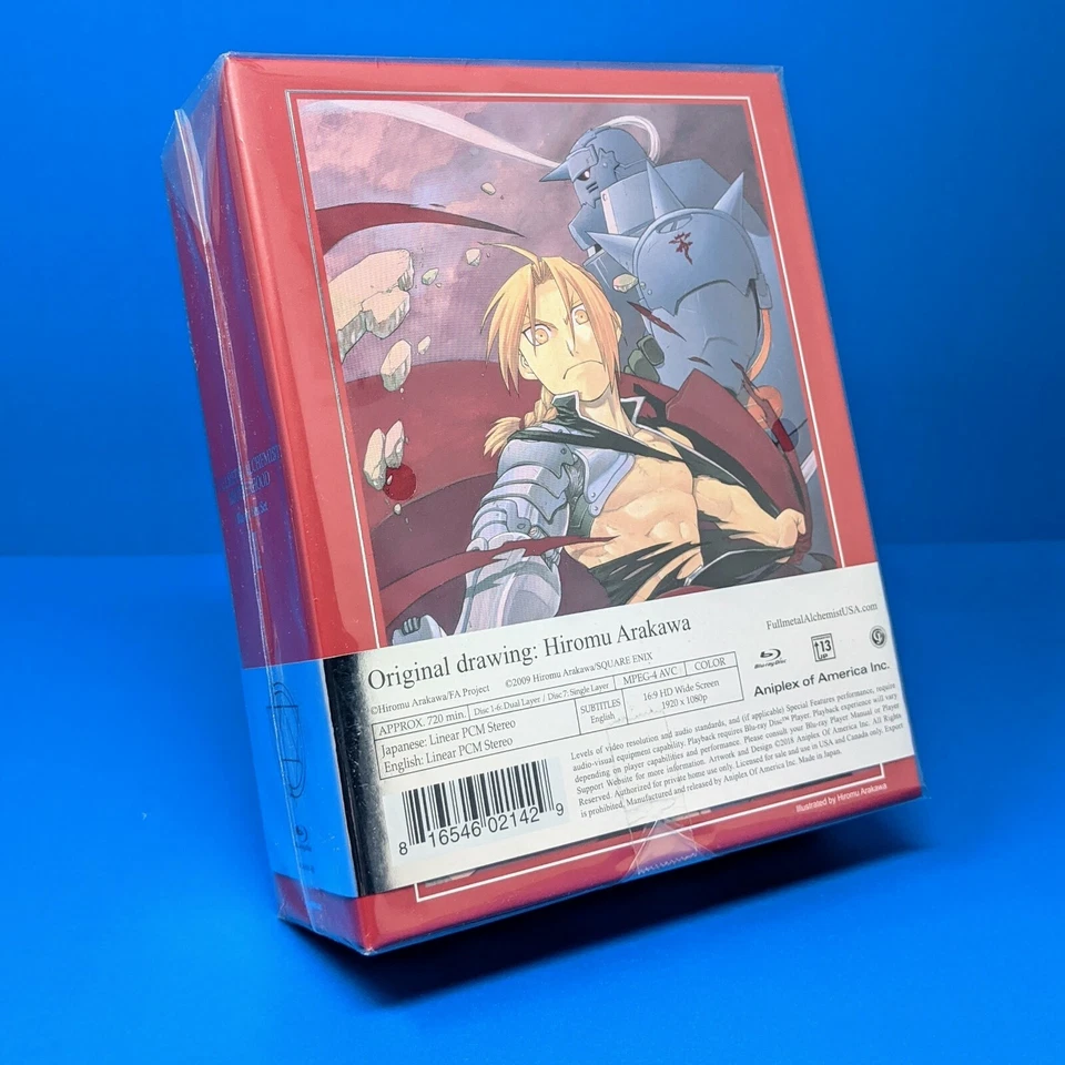 Fullmetal Alchemist Brotherhood Limited Edition Blu-ray Box Sets 1 & 2 Anime - Image 3 of 4