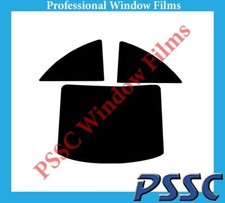 Vor Cut Fenster Getönt für Volkswagen Beetle 1998-2010 5% Limo Schwarz Heck Film