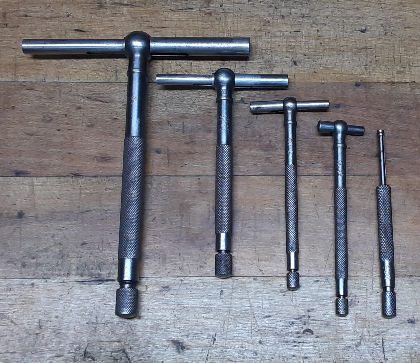 LUFKIN TELESCOPING GAUGE SET PLUS ONE HOLE GAUGE eBay