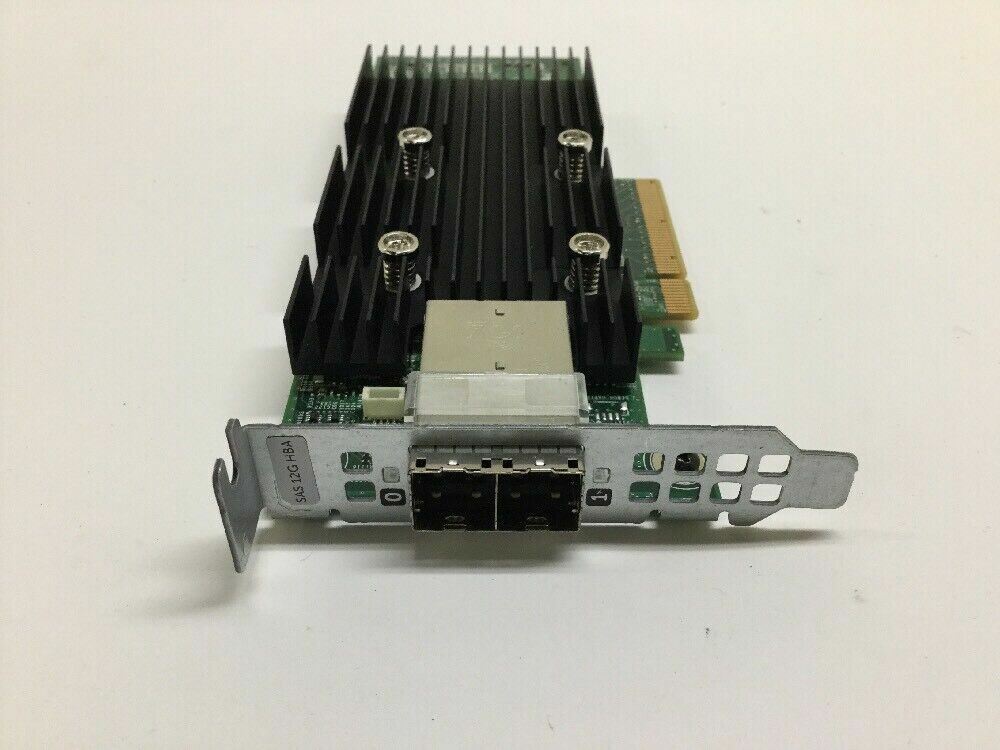 Dell SAS 12Gbps Host Bus Adapter PCI-E X8 External Controller Card