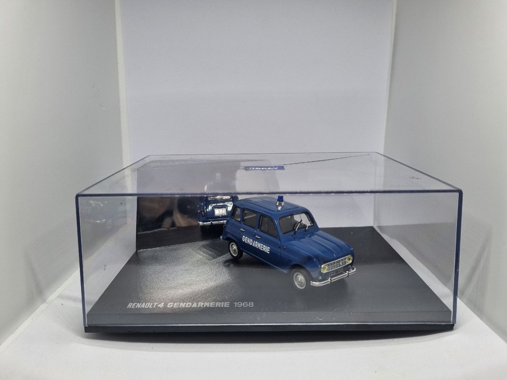 1/43 Scale Model Renault 4 Gendarmerie Blue Norev 510023