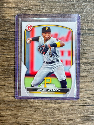 2023 Bowman Draft TERMARR JOHNSON #BD-65 Pirates