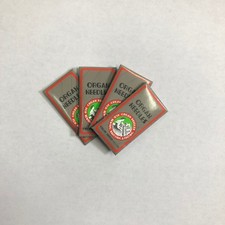 40 ORGAN 15X1 11 14 16 18 LEATHER POINT 15X1LL 15X1LR HOME SEWING MACHINE NEEDLE