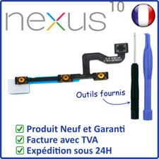 Flat Flex Interno Di Bottoni Accensione Off E Volume Del Google Nexus 10 P8110