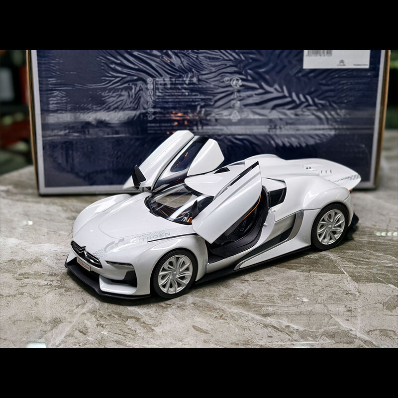 New NOREV 1:18 Scale GT by Citroen 2008 White Alloy Diecast Car