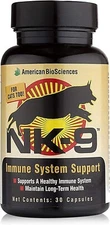 American BioSciences NK-9 IMMUNE SYSTEM SUPPORT FOR PETS -30 CAPS-