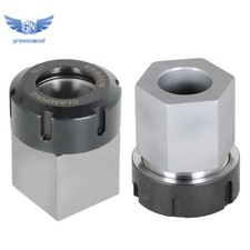 ER40 Square ER40 Hex Collet Block Chuck Holder for CNC Lathe Engraving Machine
