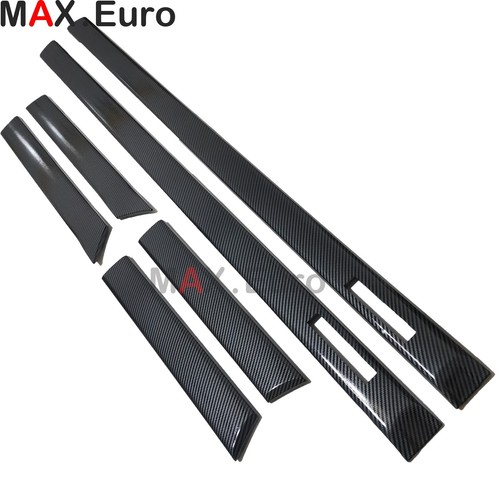 Carbon Fiber Side Anticollision Door Molding Strip/Trim For E36 M3