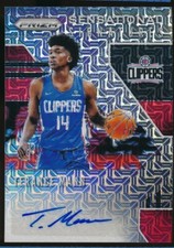 2019-2020 Panini Prizm #SSTMN Terrance Mann Sensational Sig MOJO # 4/25 Clippers