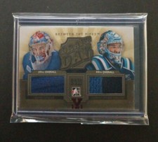 2011 Draft Day Between The Pipes Jersey Vault 1/1 Christopher John Gibson DD-04