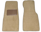 1992 - 1996 Jaguar XJS Beige Tan Car Floor Mats * 2 PIECE FRONTS w/ DS Heel Pad
