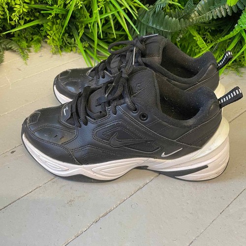 Nike Womens M2K Tekno Black White Sneakers Size 7 A03108-005 | eBay