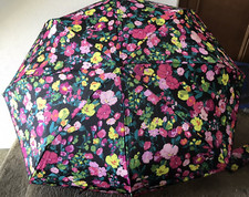VERA BRADLEY HILO MEADOW COMPACT ONE TOUCH UMBRELLA W/MATCHING SLEEVE NWT
