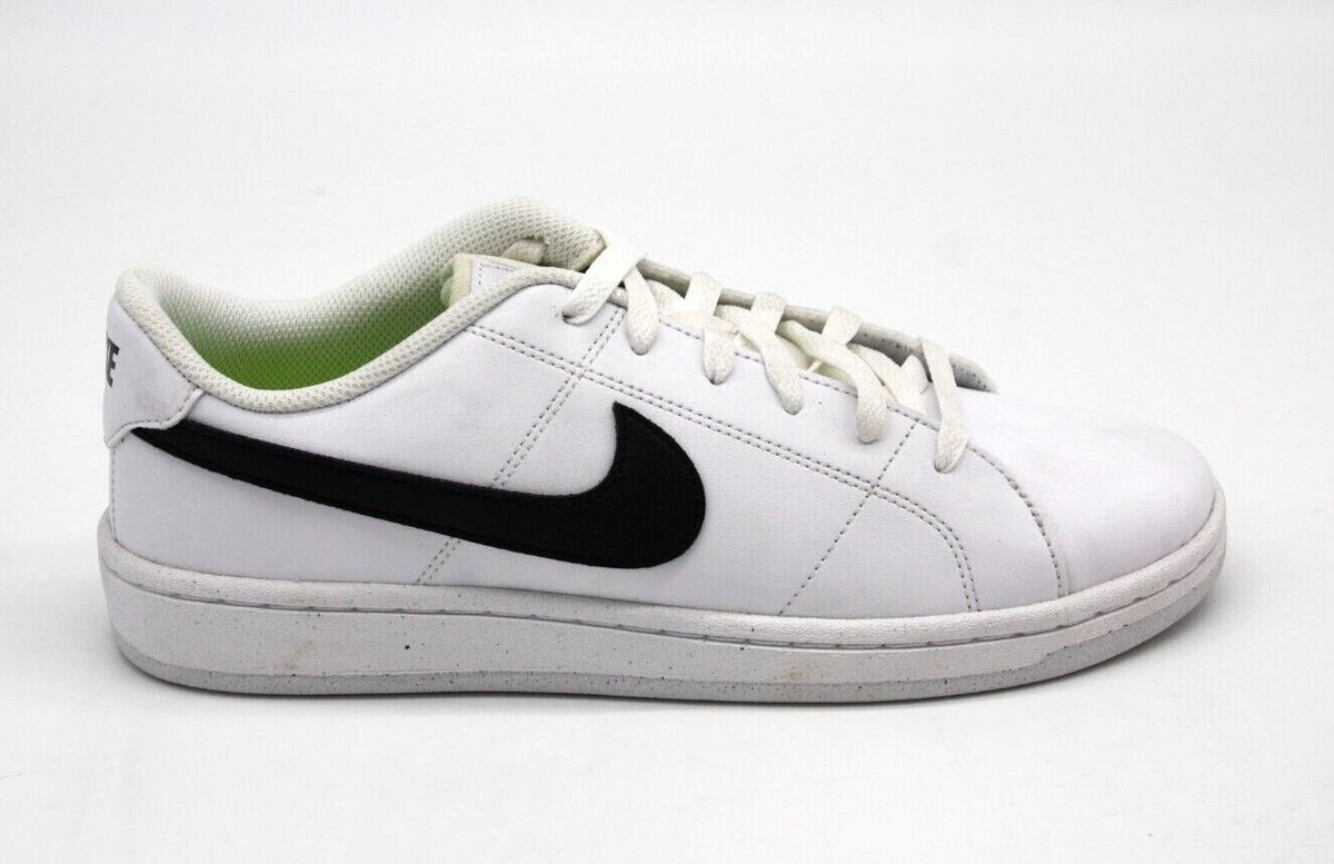 NIKE COURT ROYALE NN DH3160-101 WHITE/BLACK ATHLETIC SNEAKER MEN'S TENNIS  SHOE