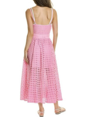 solid and striped pink dress Solid & Striped Dora Knit Dress