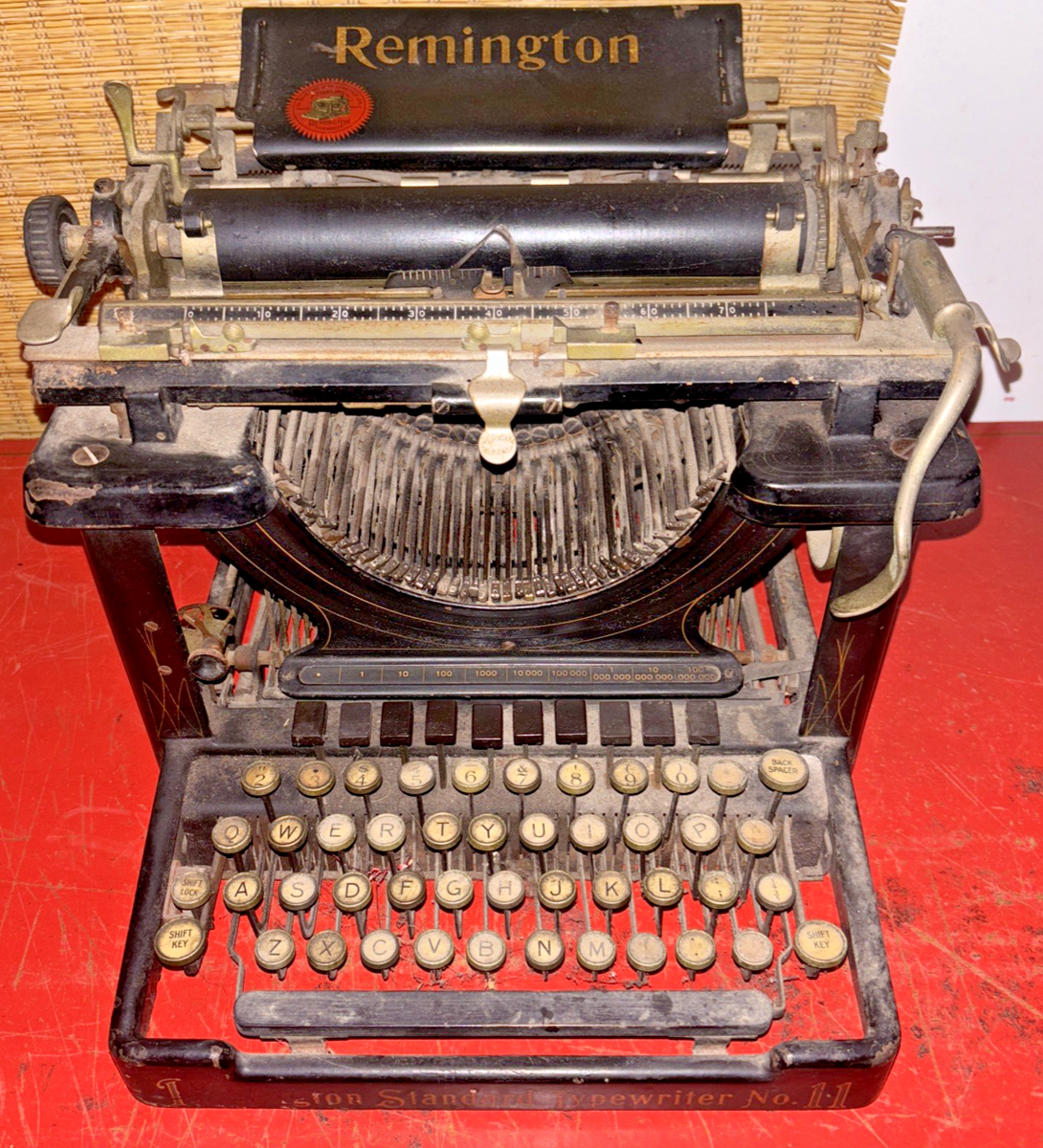 Antique Remington Standard Typewriter No. 11 (Tabulator) | eBay