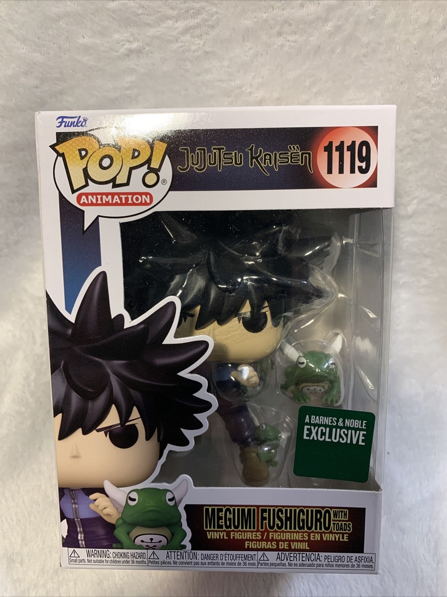 FUNKO POP JUJUTSU KAISEN 1119 MEGUMI FUSHIGURO WITH TOADS BARNES