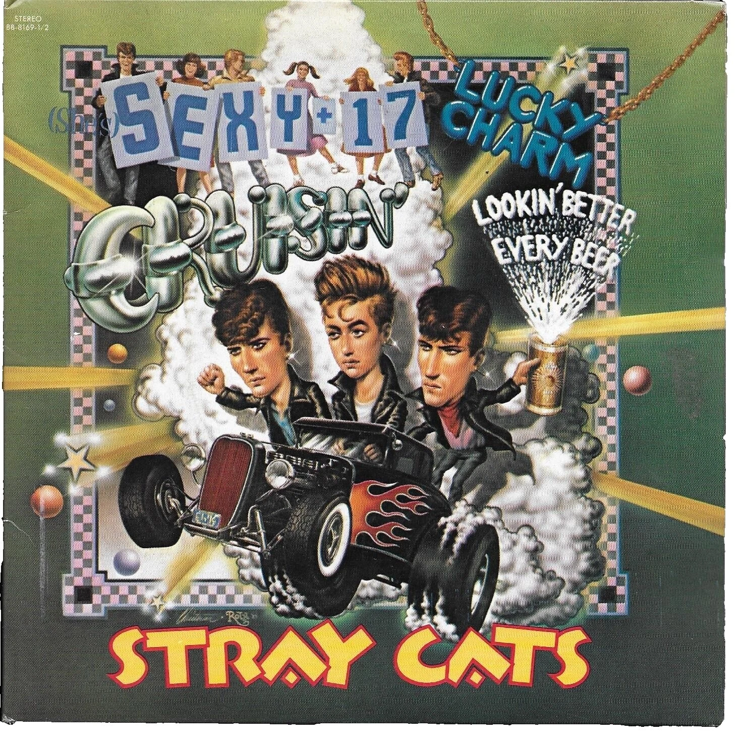 Brian Setzer Rock discos de vinilo de velocidad de 45 RPM