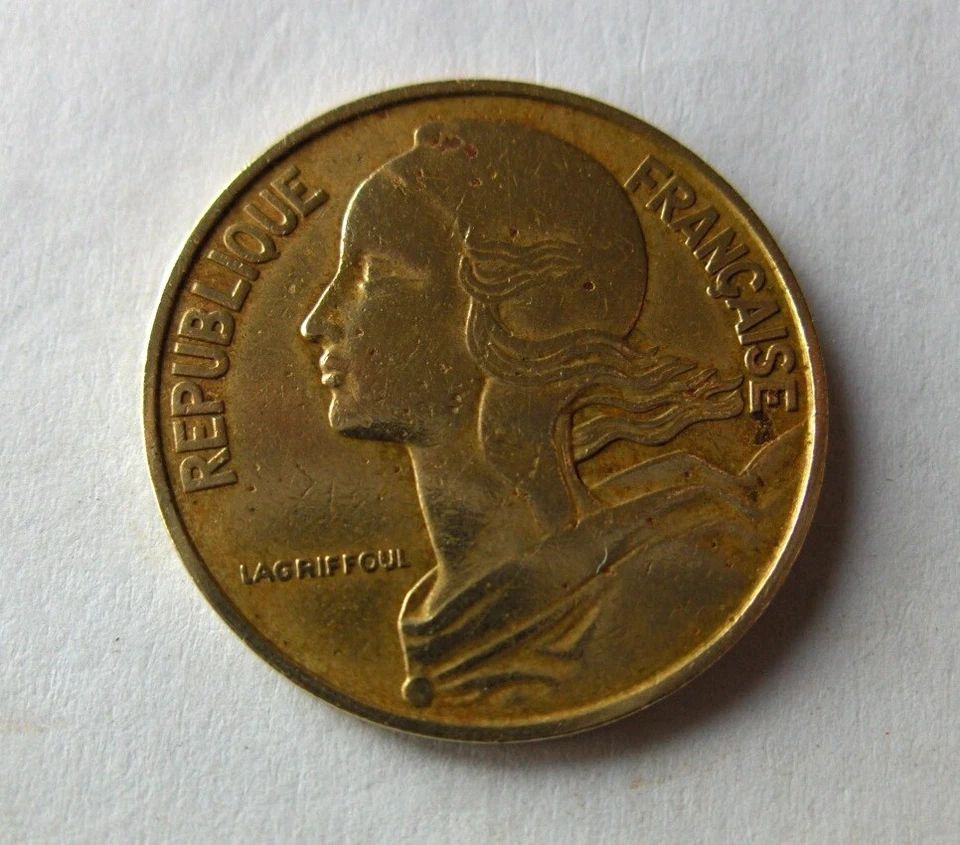 20 centimes Marianne 1963 - Photo 2/2