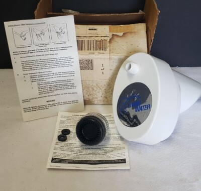 ALPINE INDUSTRIES Living Water Shower Filtration System Old Stock NEW in Box