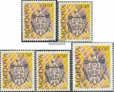 Moldawien 101-105 (complète edition) neuf avec gomme originale 1994 Crest
