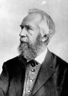 Ernst Haeckel German zoologist c1900 Old Photo