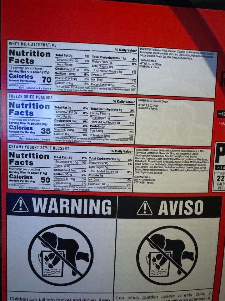 ReadyWise Emergency Food Supply 124 Servings FREE SHIPPING eBay