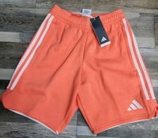 New Mens ADIDAS Tiro23 League Sweat Shorts Fleece EXTRA SMALL Zip Pockets Tiro