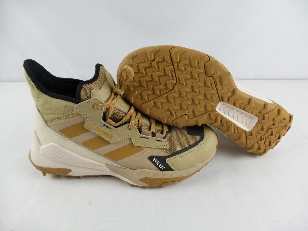 Adidas Mens Terrex HyperBlue Mid Rain Ready Leather Sneakers FY9692 Adidas Terrex Hyperblue Mid Rainy.RDY Hiking Men main image 4