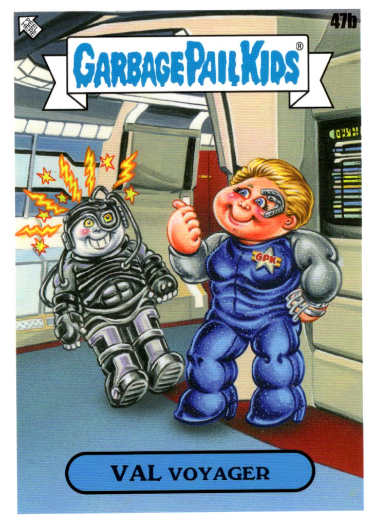 2023 GARBAGE PAIL KIDS GPK INTERGOOLACTIC MAYHEM BASE VAL VOYAGER 47b NM