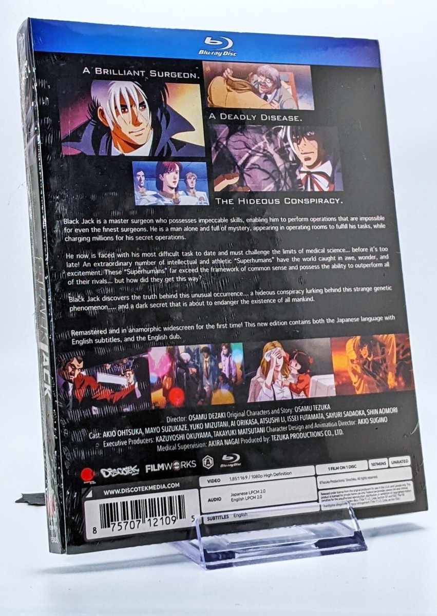Black Jack The Movie Blu-Ray Discotek Out of Print OOP Blackjack