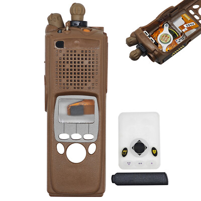 Brown Replacement Housing Case For XTS5000 5000 Model 2 II Radio With Speaker