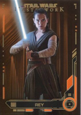 Star Wars Masterwork 2019 Orange [10] Base Card #39 Rey