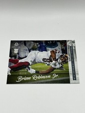 2022 Chronicles Brian Robinson Jr. Commanders Luminance Rookie Card #224. rookie card picture
